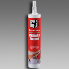 DB - sanitární silikon 310ml šedý SILVER LINE